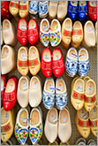 Traditional Dutch clogs - wooden shoes - perfect souvenir from Amsterdam